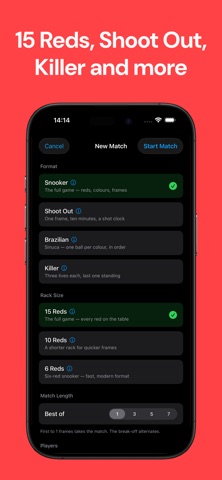 Snooker Scoreboard: Break Screenshot 2 of 5