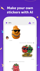 Kinzoo: Fun All-Ages Messenger screenshot