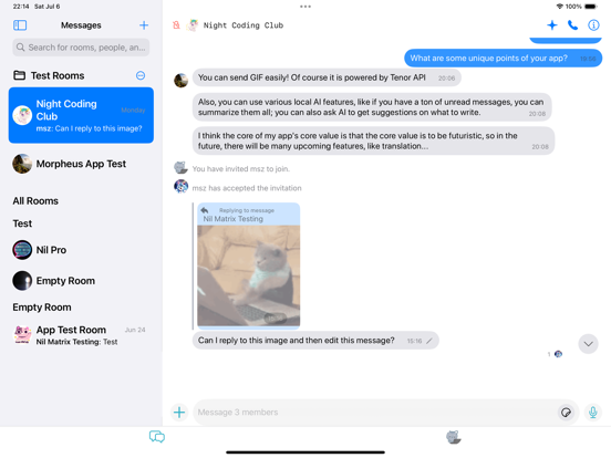 Neo - Matrix Chat Messenger