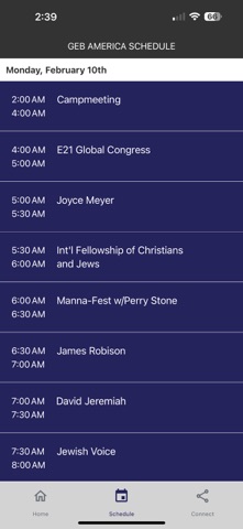 GEB TV Network screenshot