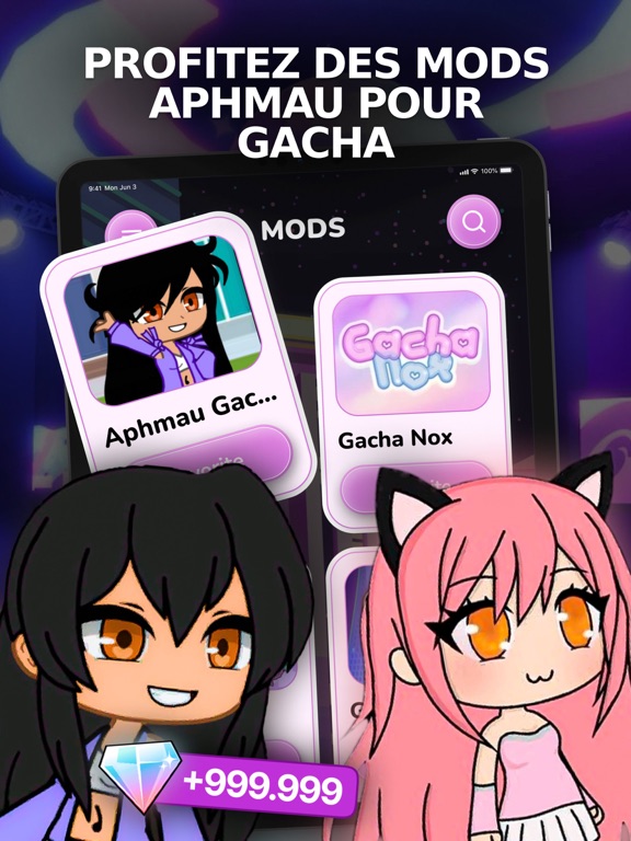 Screenshot #4 pour Aphmau Mods for Gacha Club