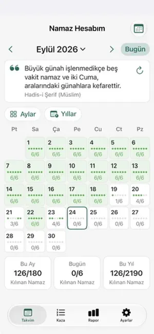 Prayer Tracker: Qada & Salah screenshot 1