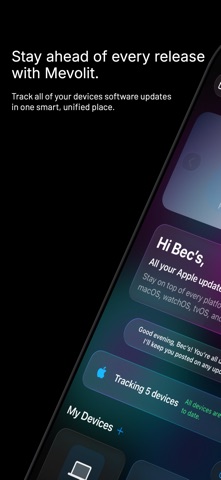 Mevolit - OneStop iOS Updates screenshot