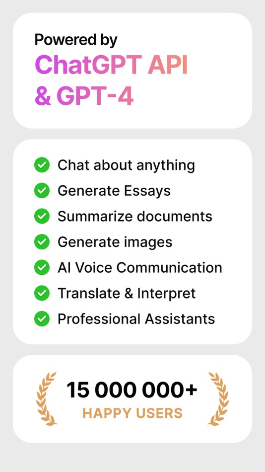 #1. AI Chat - Instant Chatbot (iOS) By: Appfluo Ltd
