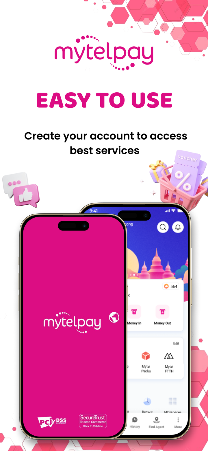 MytelPay 2.0 screenshot 1