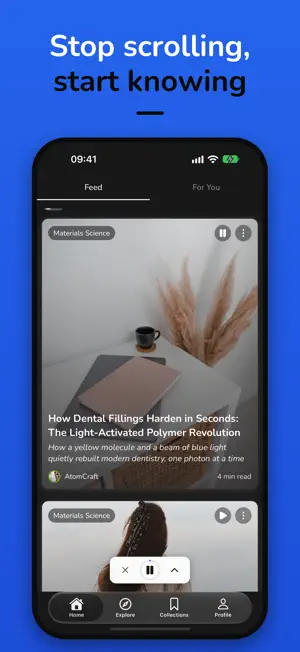 !tldr: Concise articles screenshot 1