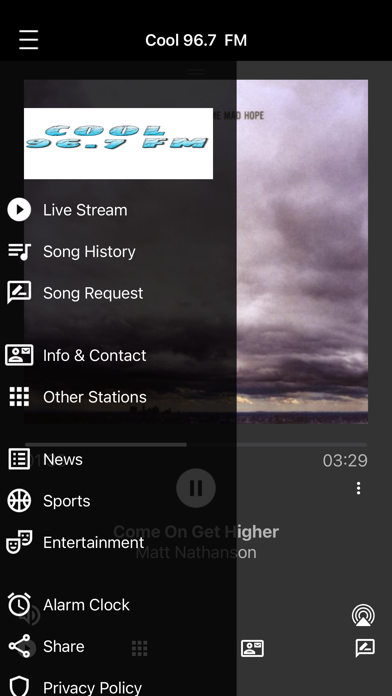 Cool 96.7 FM Screenshot