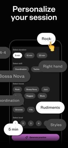 Drum Coach: Learn Drums Guided Screenshot 3 of 9