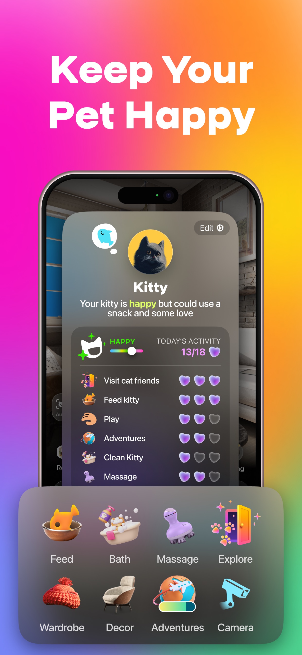 Screenshot 4 of Calorie Counter AI by PurrFit