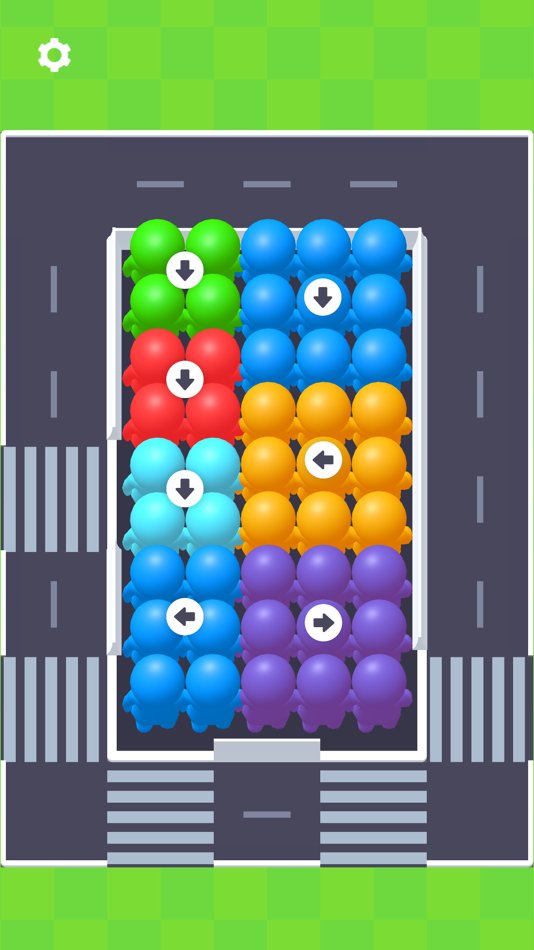 #8. Crowd Escape Puzzle (iOS) 由: Indigo Bunting