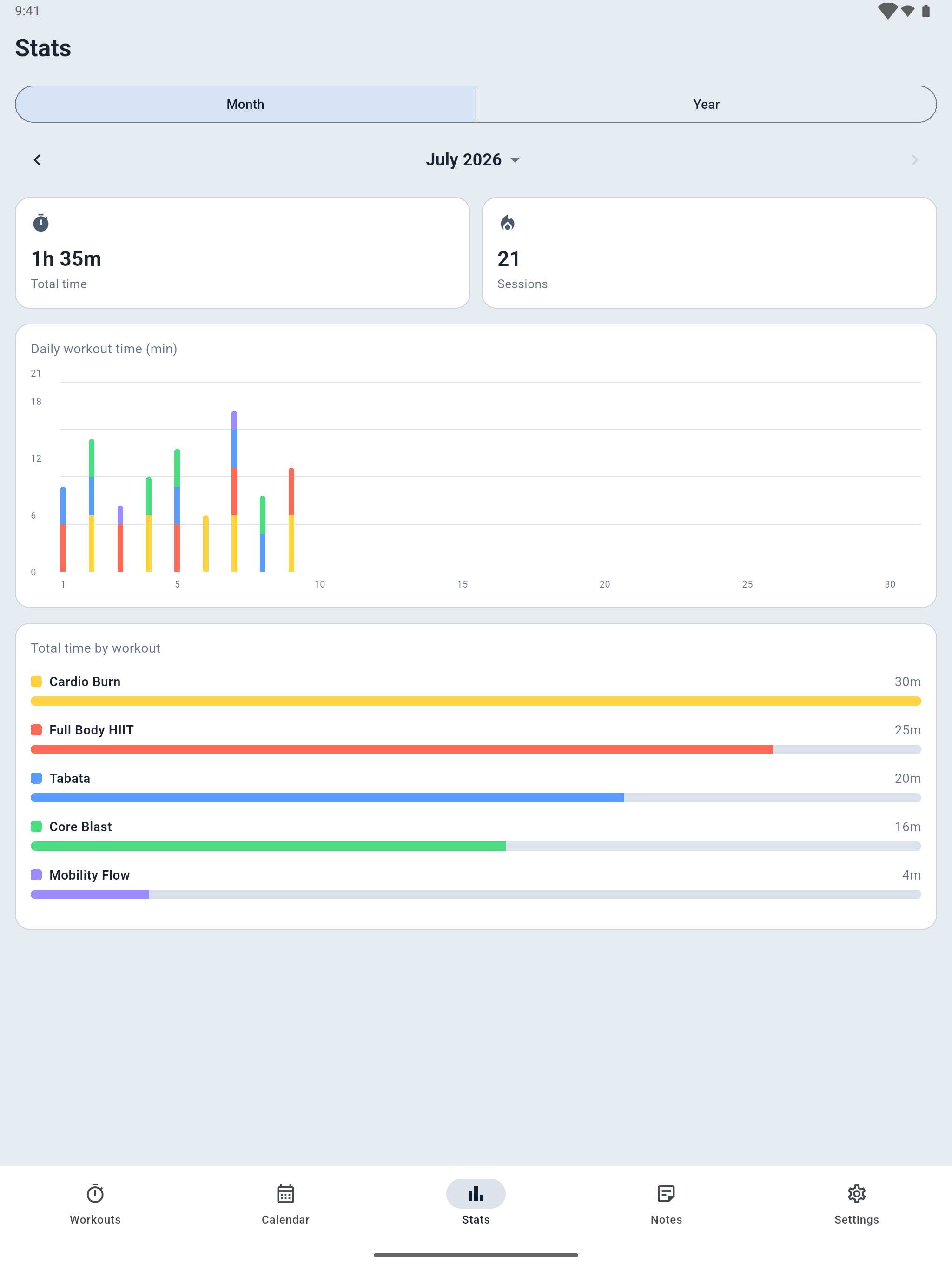 Stride: HIIT & Interval Timer screenshot 10