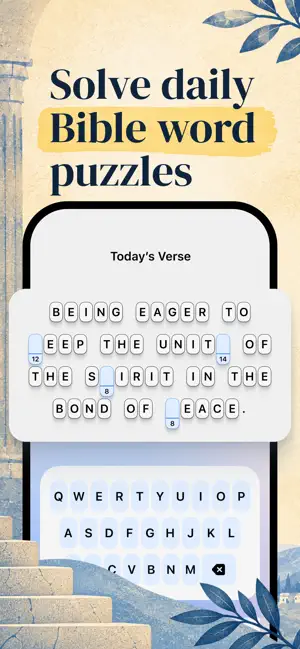 Bible Word Puzzle - Biblegram screenshot 1
