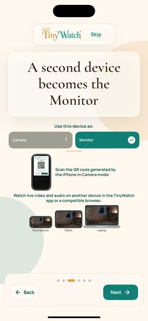 TinyWatch: Wi-Fi Baby Monitor screenshot 4