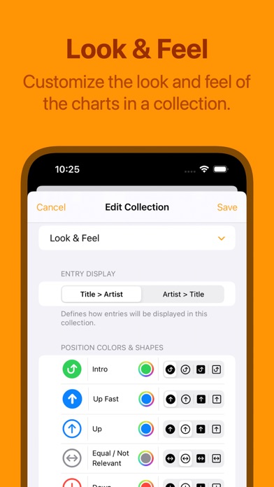 Chart Your Music iPhone screenshot 6 - Music app