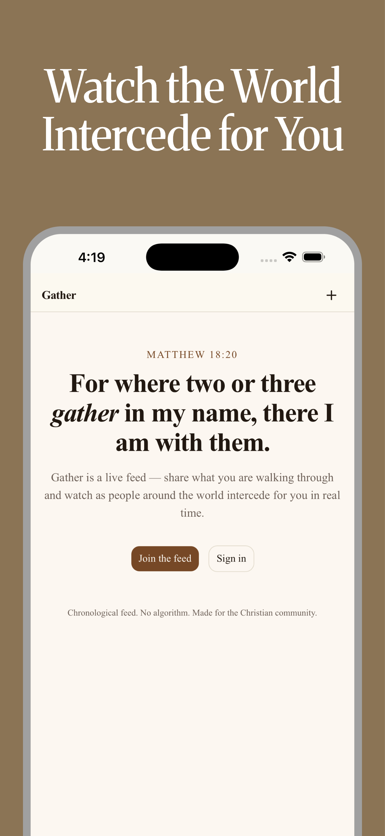 Gather: Christian Social screenshot 2