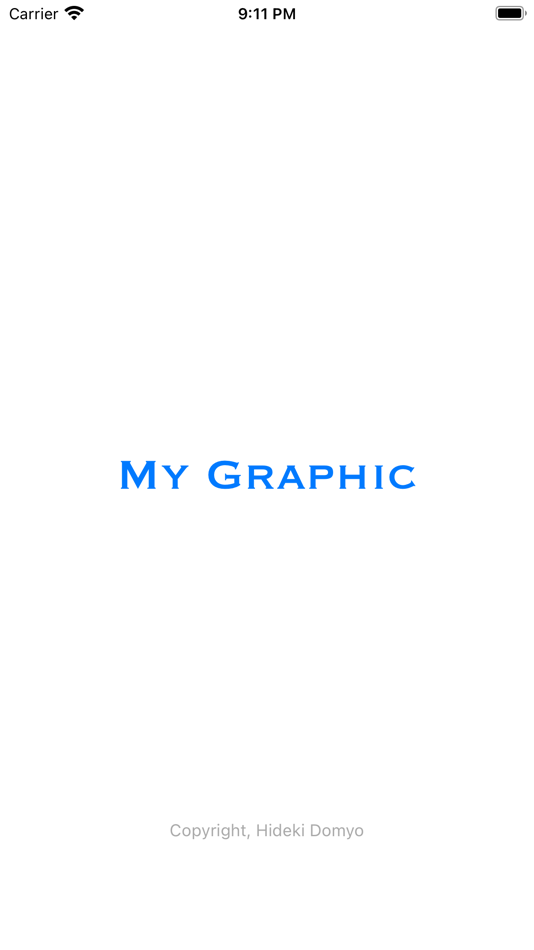 #1. My Graphic (iOS) 由: Hideki Domyo