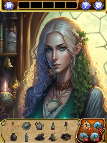 Hidden Object - Elven Forest iPad screenshot
