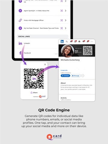 QCard Enterprise LLC iPad screenshot