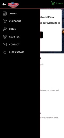 Diamond Kebab Pizza Bath iPhone screenshot