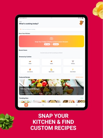 Spatula AI: Calorie Counter iPad screenshot