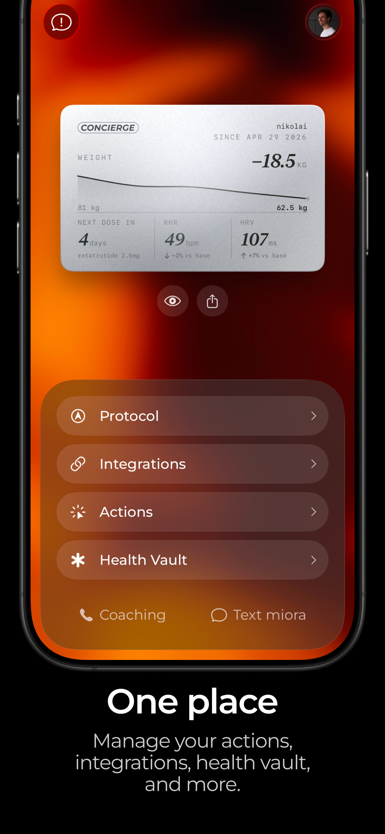Miora: AI Health Agent screenshot 5