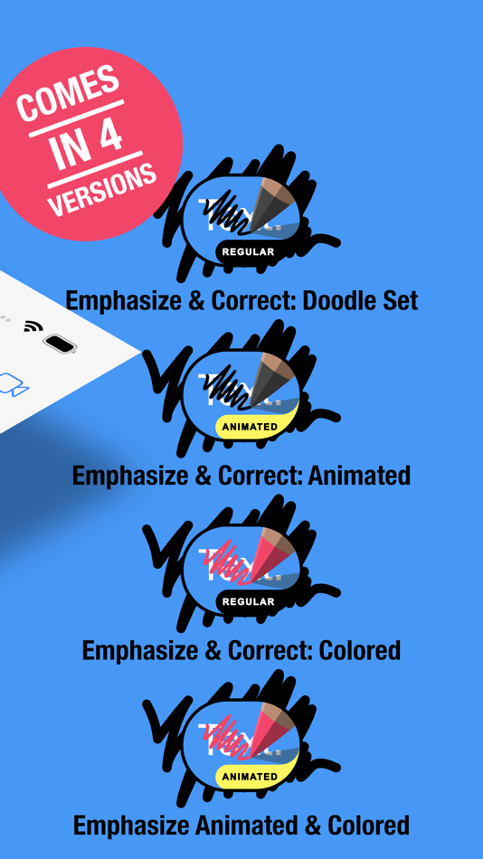 #4. Emphasize & Correct: Animated (iOS) Av: FFWD