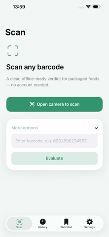 Halal Food Scanner Pro screenshot