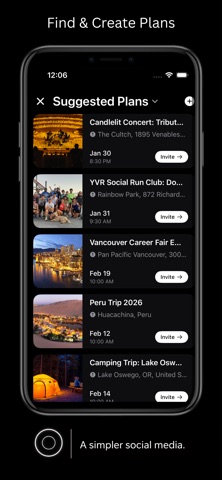 Circle Social iPhone screenshot