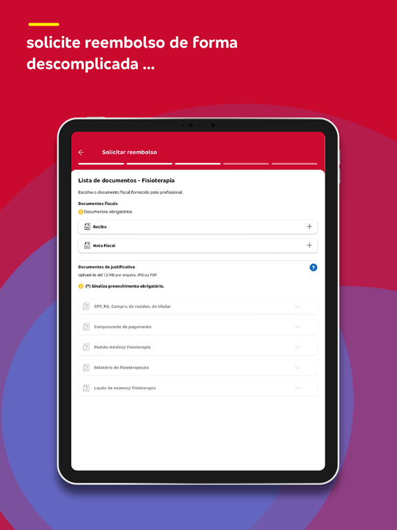 Bradesco Seguros iPad screenshot 6 - Finance app