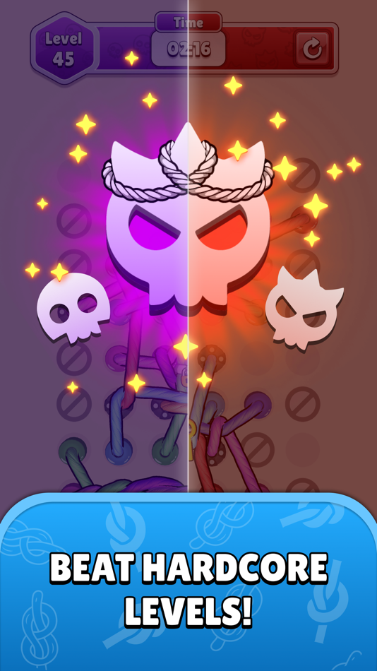 #5. Twisted Tangle (iOS) 由: Rollic Games