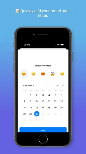 Mood Diary Easy screenshot 2