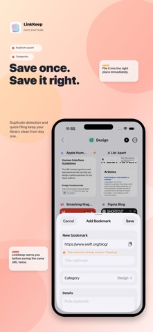 LinkKeep: Bookmark Saver Screenshot 4 of 8