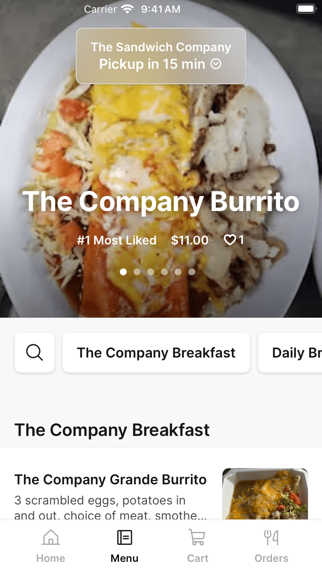 App screenshot