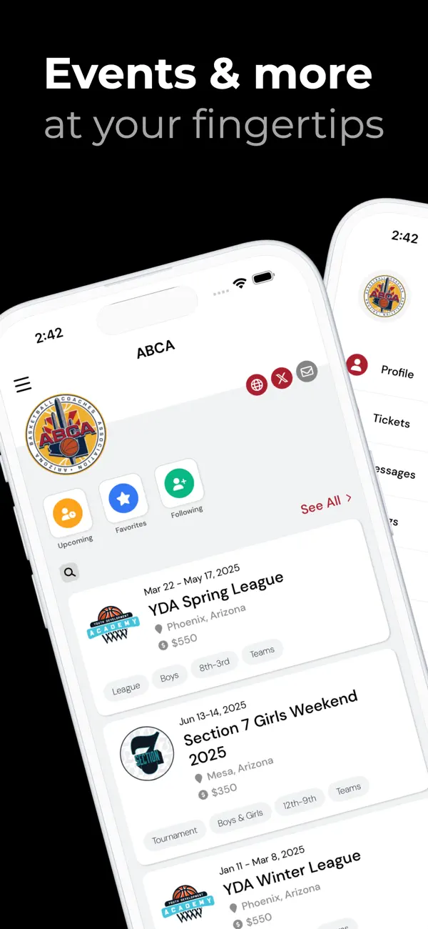 Screenshot #1 pour AZ Basketball Coaches Assoc