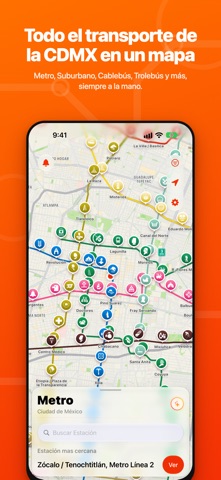Metro CDMX Screenshot 1