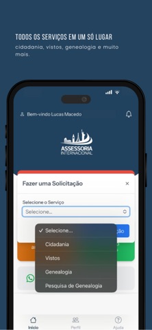 Assessoria Internacional screenshot