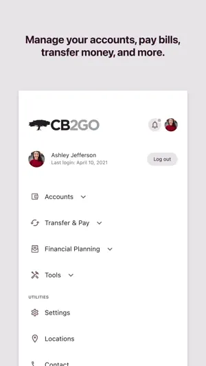 Community Bank's CB2GO screenshot 4