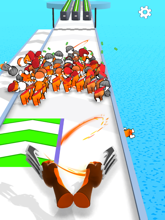 Screenshot #6 pour Superhero Hand Run