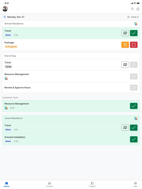 GO: Crew & Task Manager iPad screenshot 4 - Productivity app