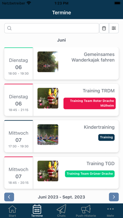 Mülheimer Kanusport-Verein Screenshot