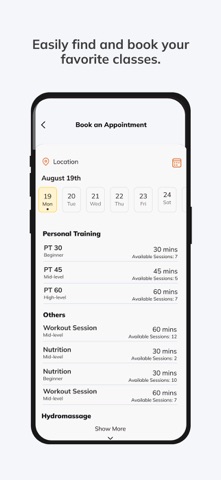 Results Gym Alexandria iPhone screenshot
