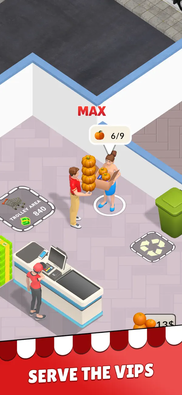 Screenshot #2 pour My Supermarket: Shop Rush