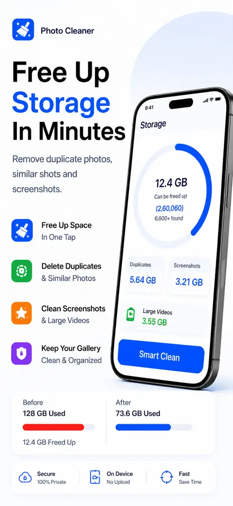 Photo Cleaner: Clean Space - Productivity App | MWM