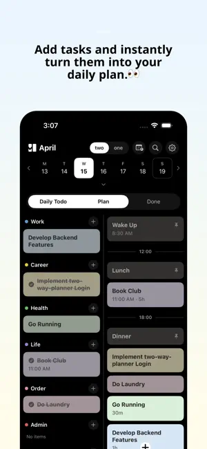 Todolog: To-dos to Records screenshot 1