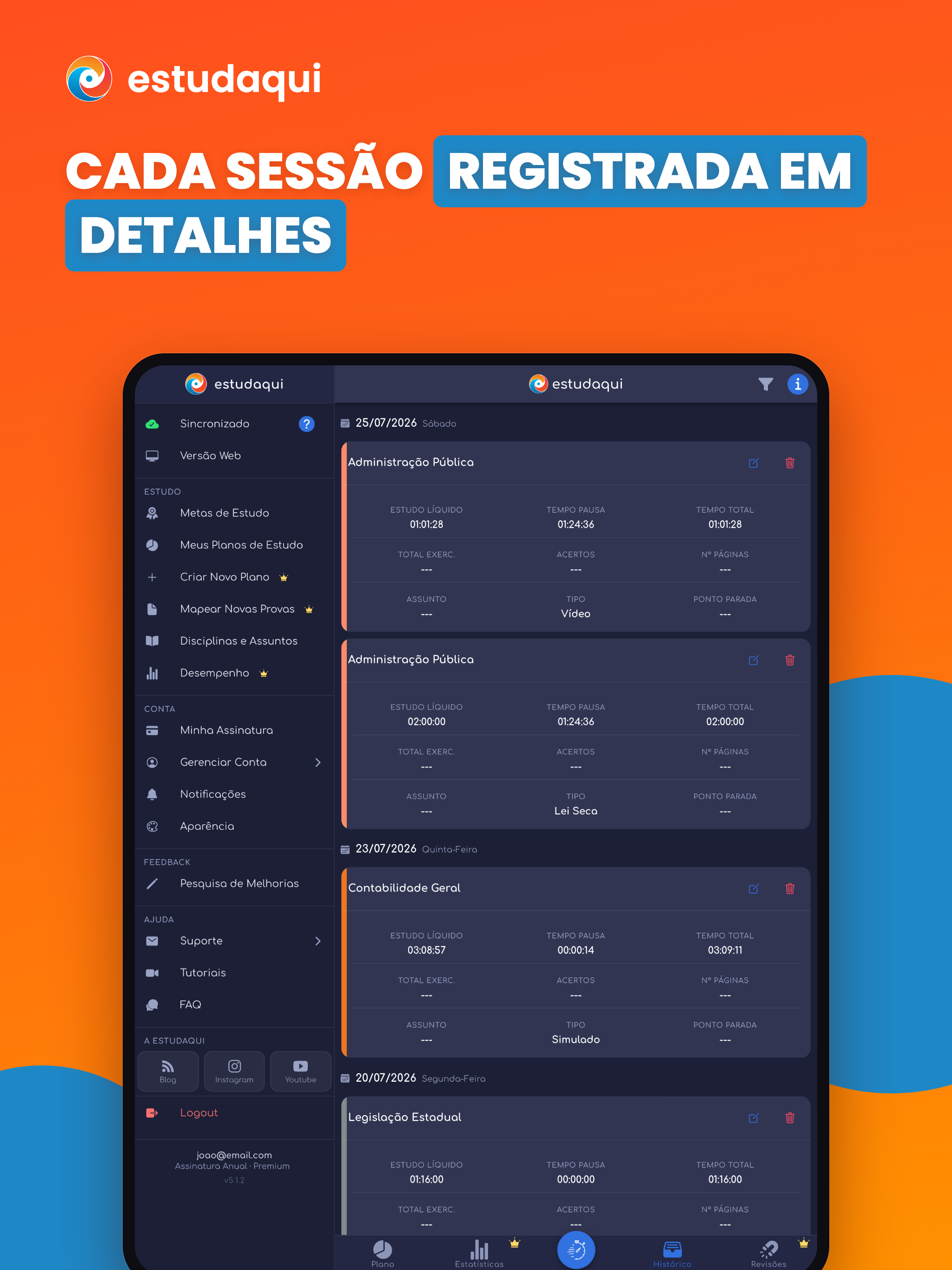 Estudaqui: seu Plano de Estudo screenshot 14