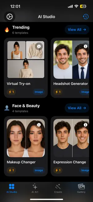 PicsPrompt: AI Photo & Art screenshot 1