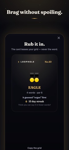 Loophole: Daily Word Game screenshot 5