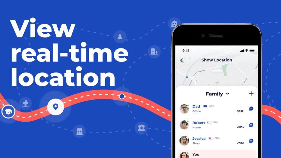 #4. Find my Family: Phone Locator (iOS) 게시자: WOOIKO LTD