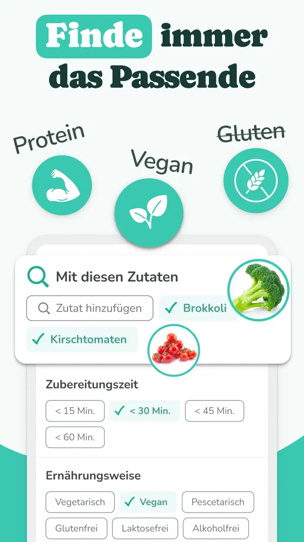 Choosy: Essensplaner & Rezepte iPhone App Screenshot 7 – Essen und Trinken