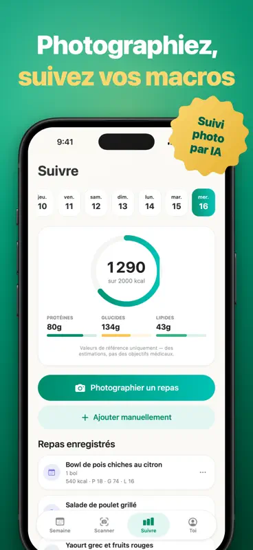 Planificateur Repas LumaMeal screenshot 4 of 5